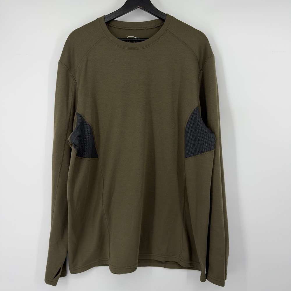 Triple Aught Design TAD Gear XXL Green Long Sleeve Performance Shirt T00911